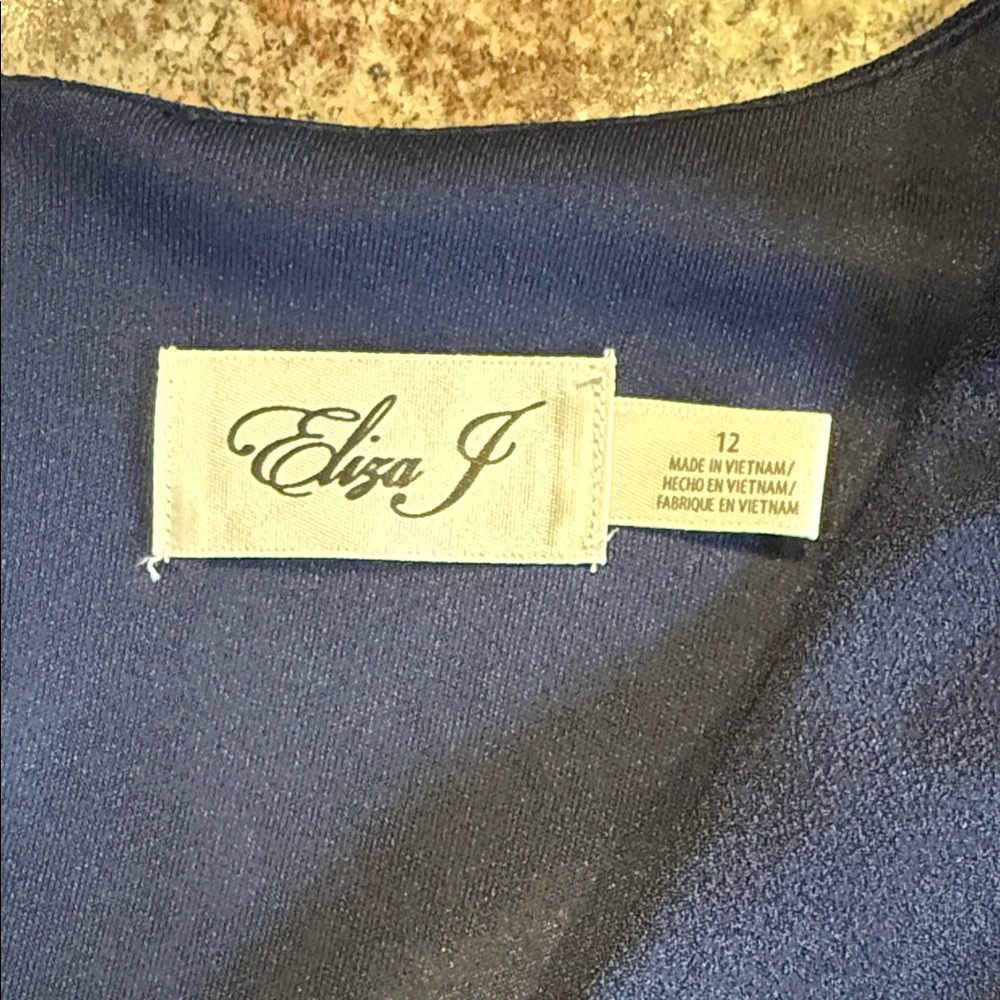 Eliza J Midnight Blue Jumpsuit - Picture 2 of 3